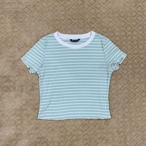 SHEIN Ribbed Crop Top